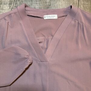 Jon & Anna Mauve Blouse